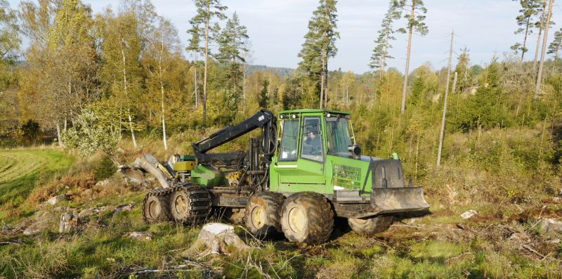Mulching Equipment Close-up